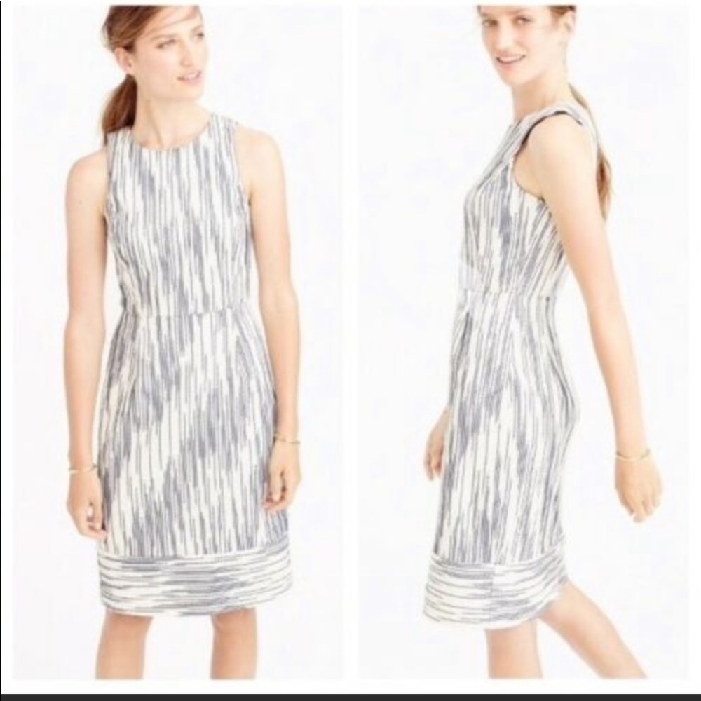 J. Crew Italian Tweed Sheath Dress